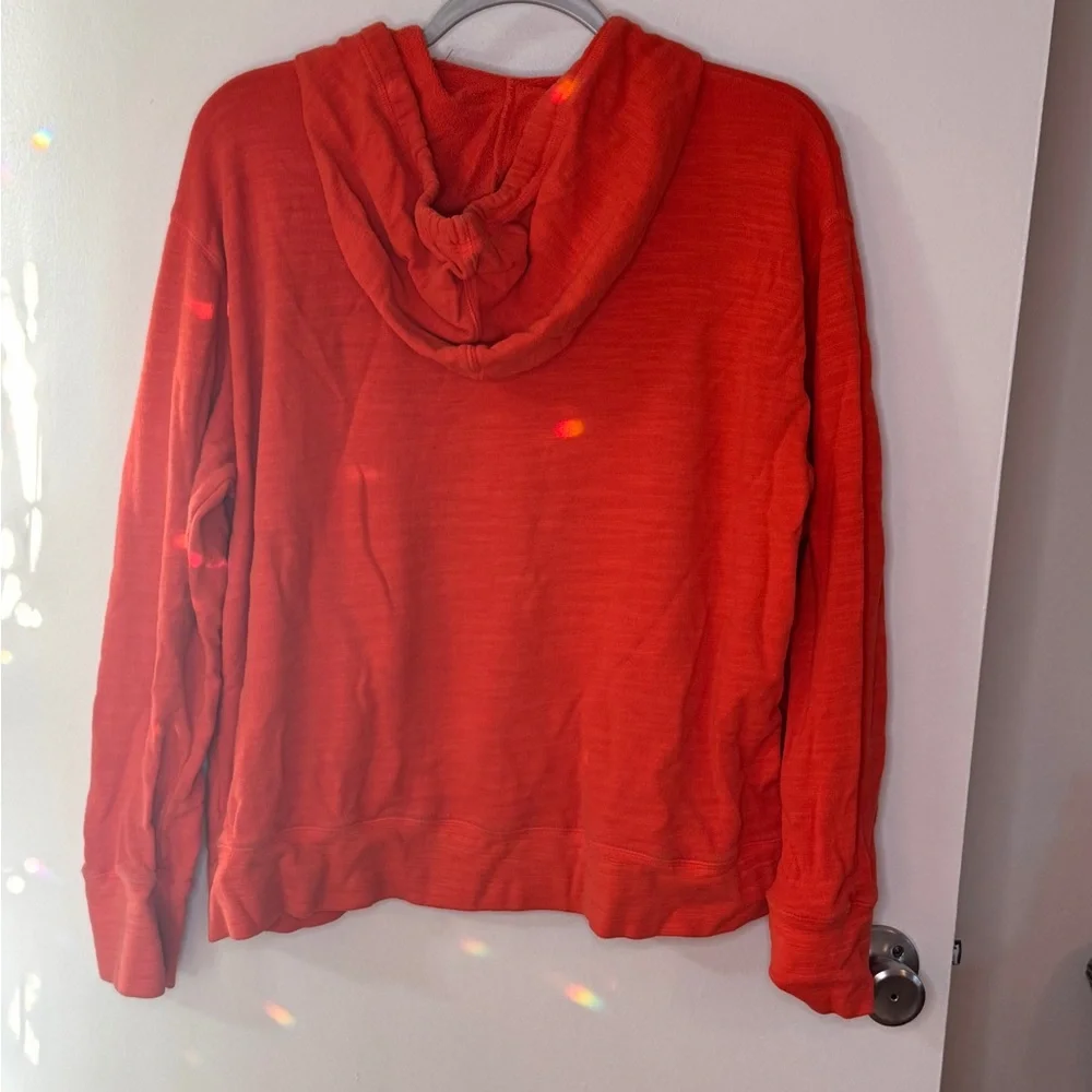 J. Crew Men's Bright Red Hoodie Sweater